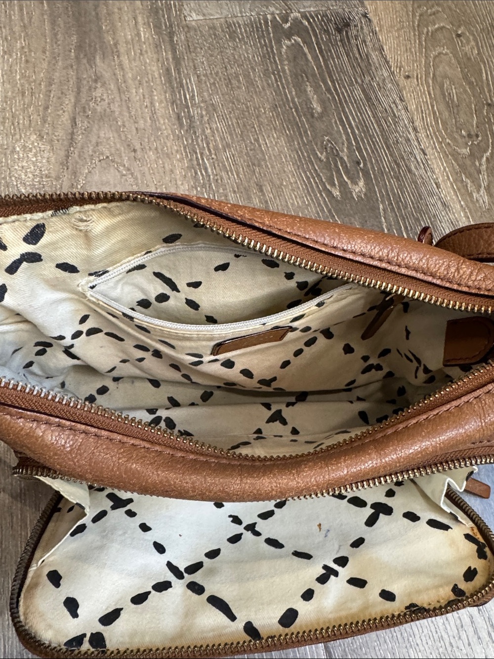 kate spade Tan Pebbled Leather Crossbody Bag - Picture 3 of 6